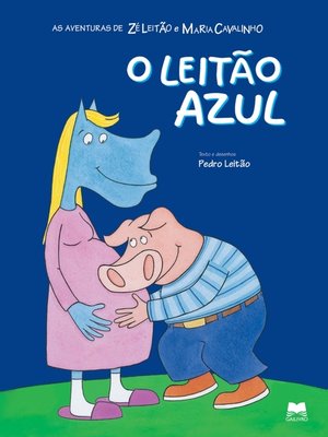 cover image of O Leitão Azul